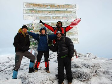 登頂吉力馬札羅山 5895m